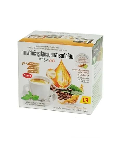 Кофейный напиток с экстрактами имбиря и сача инчи в саше 5468 Brand, 160 (10*16) гр