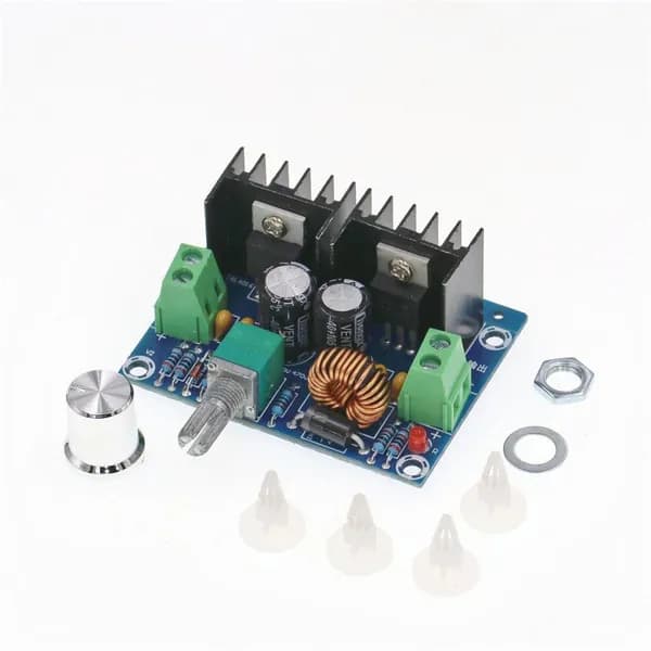 XH-M401 DC-DC понижающий модуль XL4016E1 высокомощный регулятор напряжения постоянного тока 8A с регулятором напряжения