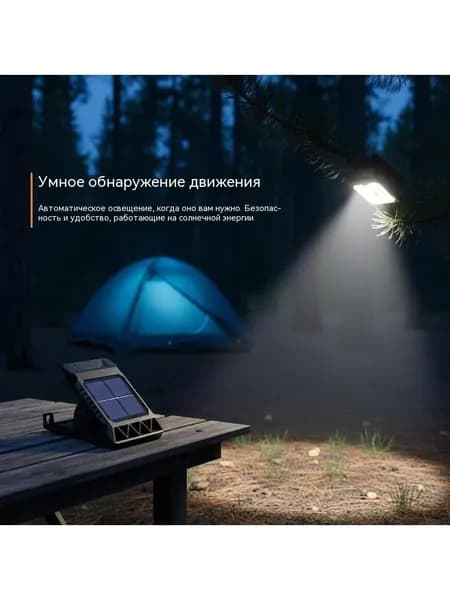 Солнечный наружный зажимной фонарь