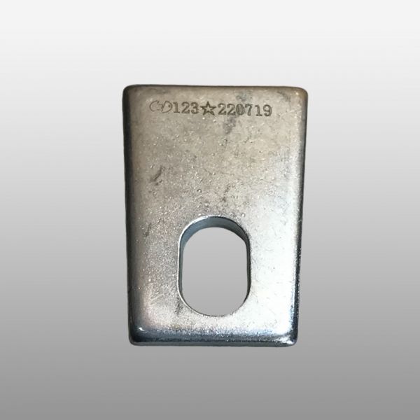 Пластина стопорная опорного пальца тормозных колодок Shaanxi, Shacman F3000 - 81.90801.0225