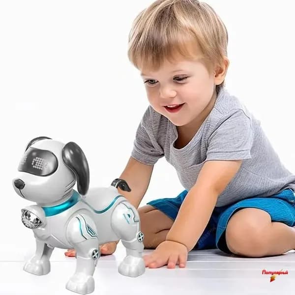 Интерактивная игрушка робот собака , детские игрушки