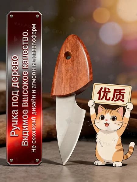 Открытый многофункциональный брелок-рыба карманный нож1 шт,