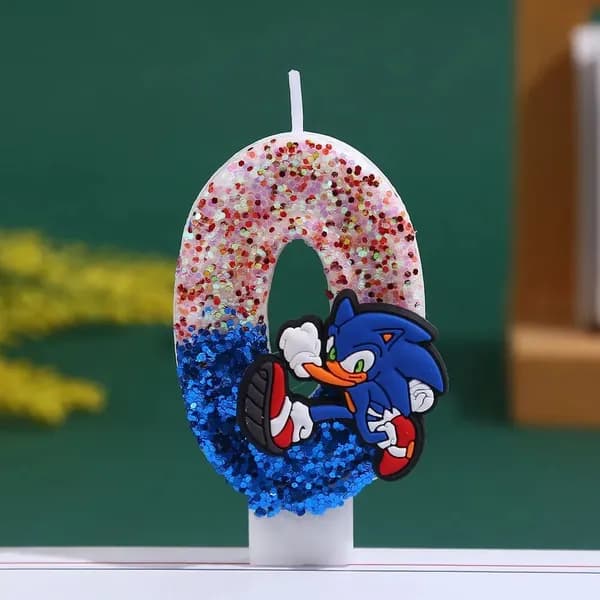 Свечи церковные цифра 0 "Без отдушки", 7.5 см х 4 см, 1 шт