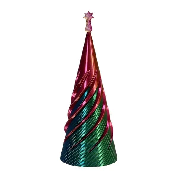 3D-печать конусообразная скульптура из PLA для декора и антистресса