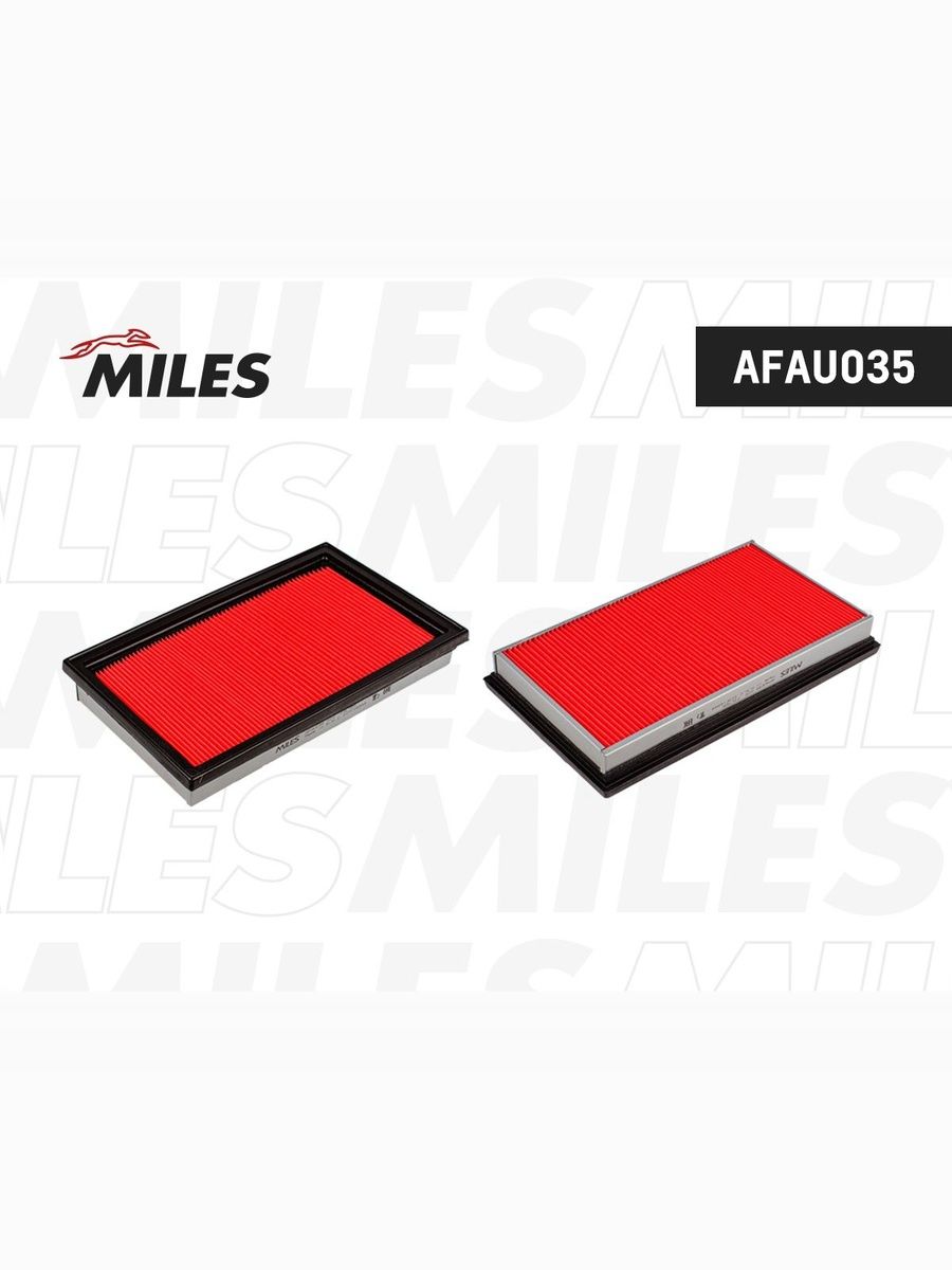 MILES Фильтр воздушный арт. AFAU035, 1 шт.