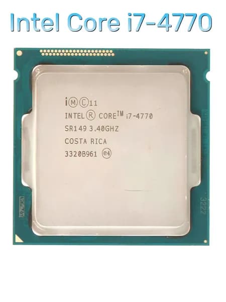 Процессор Intel Core i7-4770 (LGA1150, 4/8 до 3.9 ГГц, DDR3, Intel HD Graphics)