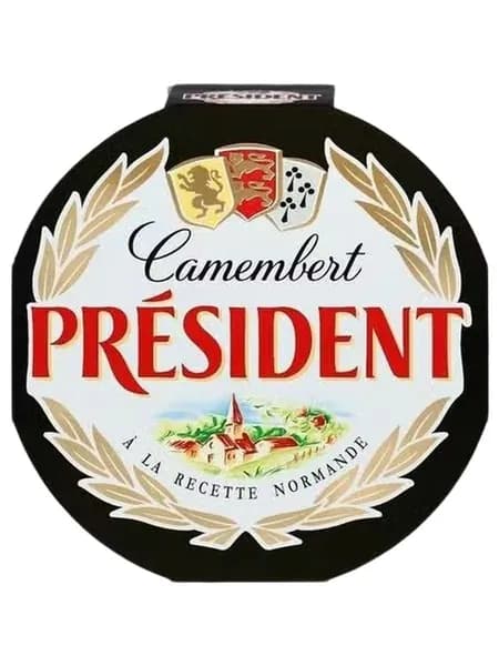 Сыр мягкий President Камамбер с белой плесенью 45% БЗМЖ 125 г