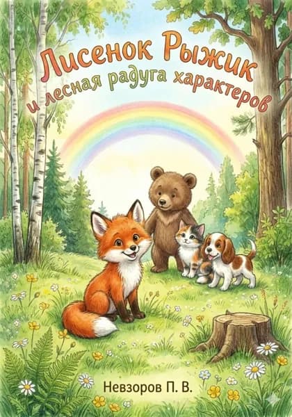 Лисенок Рыжик и лесная радуга характеров | Павел Викторович Невзоров | Электронная книга