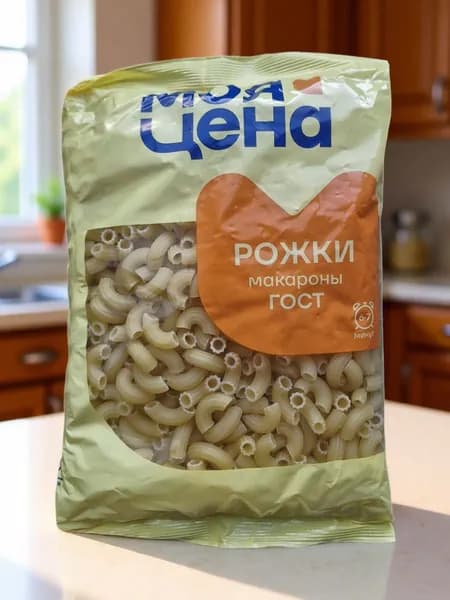 Макароны рожки (2 шт. по 400гр).