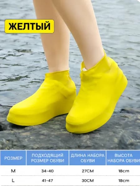 Чехлы-дождевики на обувь