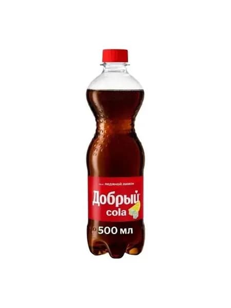 Газированный напиток Добрый Cola Ледяной лимон 500 мл
