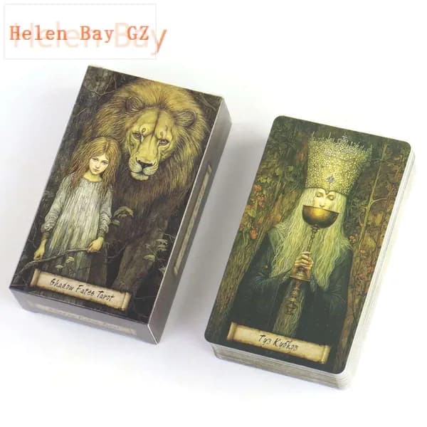 Shadow Fates карта таро с 78 картами на 10.3X6cm по русскому языку