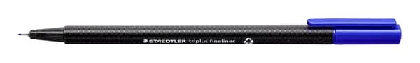 Ручка капиллярная Staedtler Triplus, одноразовая, 0.3 мм цвет Синий