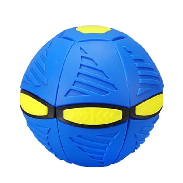 Auto Pet Toy Balls Интересный тренировочный мяч для собак для игры с домашними животными (синий без света)