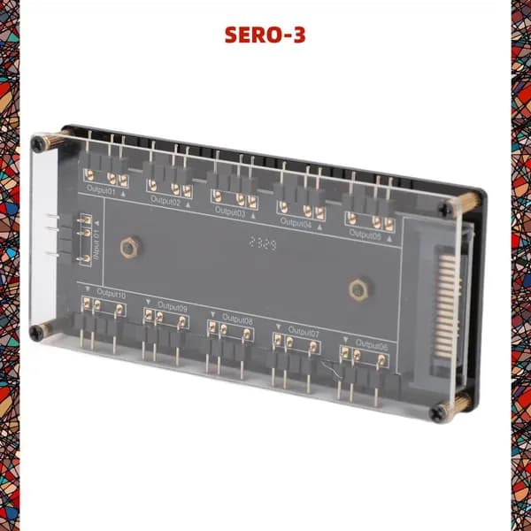 5V 3pin ARGB хаб, 10 портов, универсальный RGB разветвитель для материнских плат