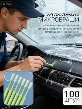 Ватные палочки, 100 шт.