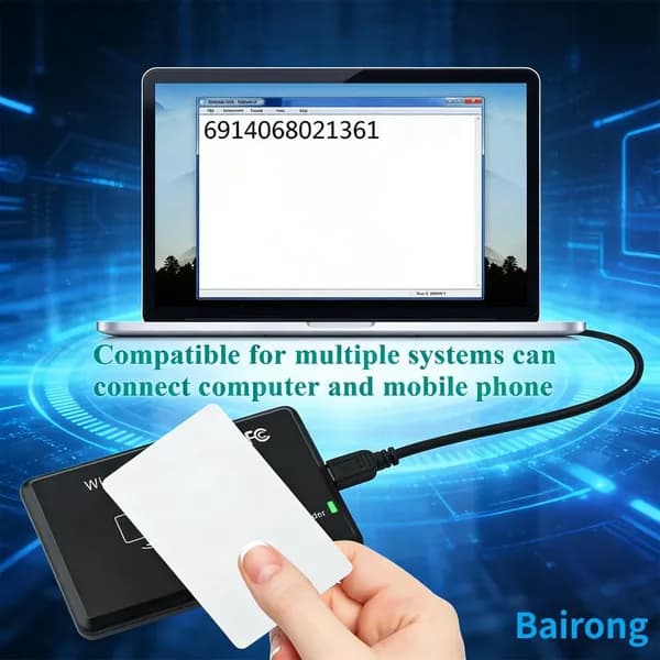 Считыватель RFID ID-карт 125 кГц, только чтение, USB, без драйверов