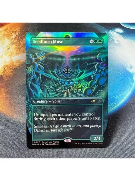 Высококачественная игровая карта Magic The Gathering, подходящая для семейных и дружеских посиделок, поставляется в прозрачном наборе.