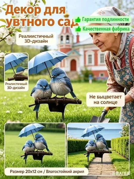 Фигурка садовая