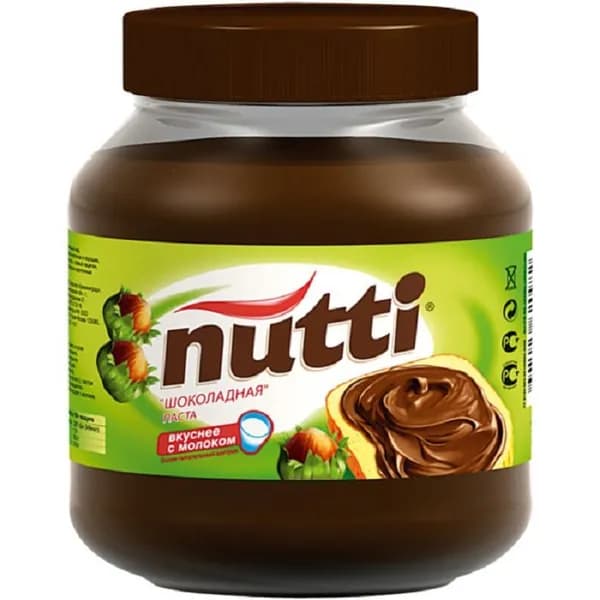 Nutti Шоколадная паста, 330 гр