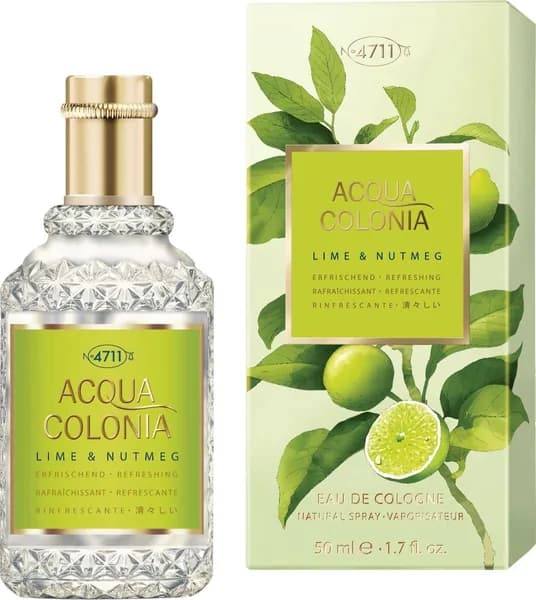 4711 Maurer & Wirtz Acqua Colonia Lime & Nutmeg Одеколон (EDC) 50мл