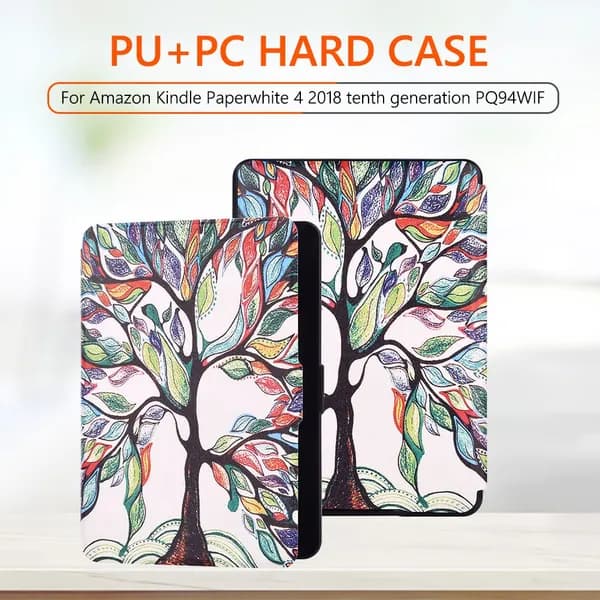 Чехол для электронной книги Kindle Paperwhite 4 (2018, 10-го поколения) с матовой текстурой и подставкой