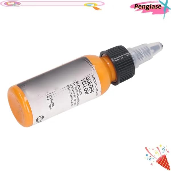 Тату пигмент 30ml, легко наносится, для практики на тренировочных материалах