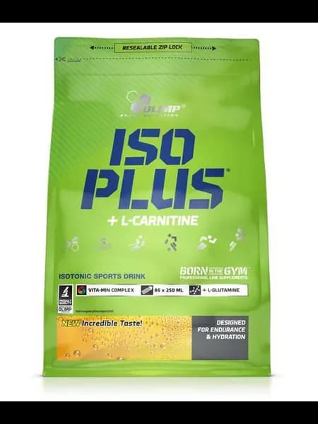 ISO PLUS POWDER + L-CARNITINE Olimp (1505 гр) Кола