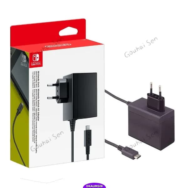 Зарядное устройство ( блок питания / Адаптер 220v ) для Nintendo Switch