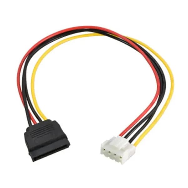 Кабель питания SATA Последовательный разъем SATA 15pin для подключения к разъему Molex IDE 4pin для подключения кабеля питания жесткого диска
