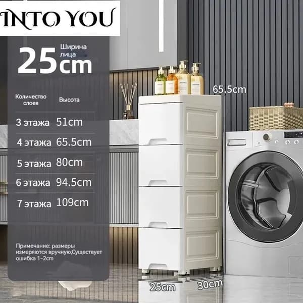 Тумба для ванной,, 25х30х65.5 см