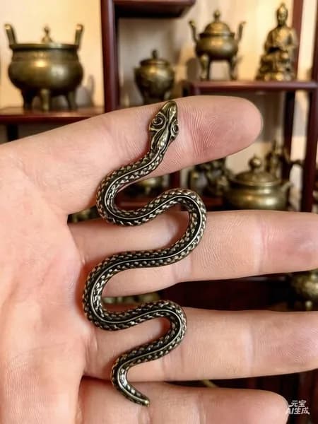 Коллекционный набор, стиль (S Snake Blue Antique)