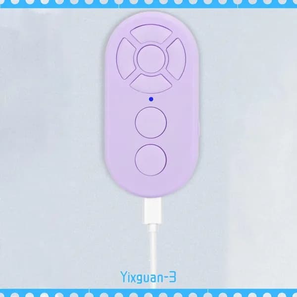 Bluetooth-кнопка для фото, сиреневый