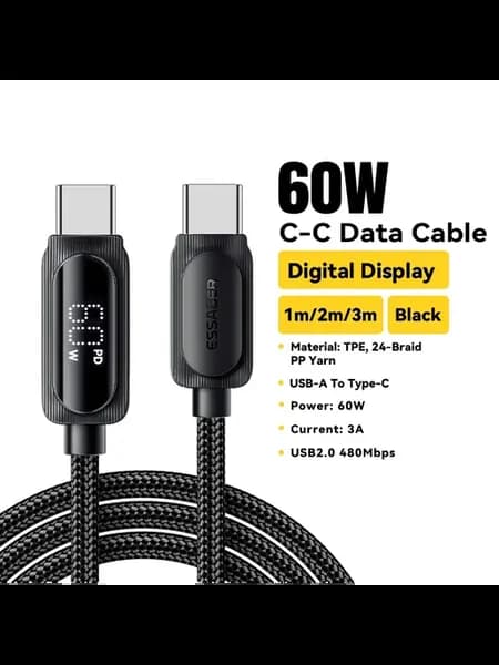 100 Вт USB C к кабелю типа C для iphone 15 Huawei PD
