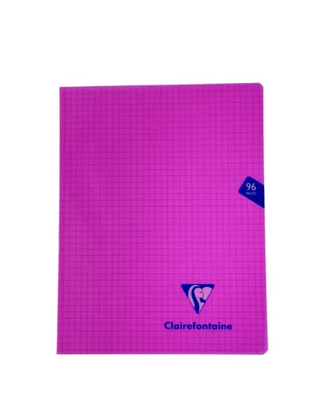 Тетрадь Clairefontaine Mimesys, 17x22, клетка, 90 г, Розовый