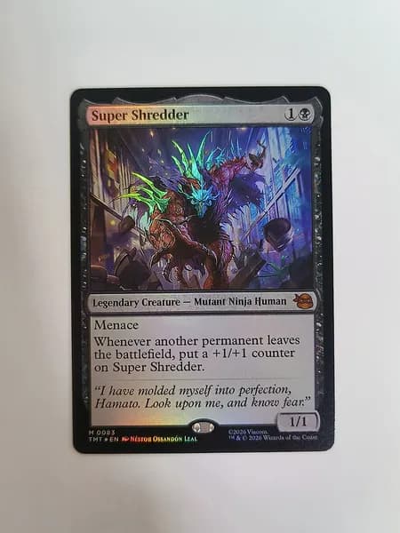 Магия сбора прокси-карт Высококачественные нефольговые Super Shredder TMT #83 foil