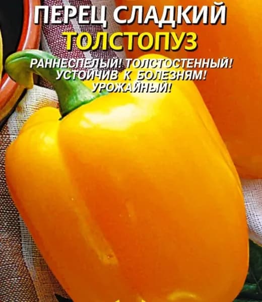 Коллекционные семена перца сладкого Толстопуз