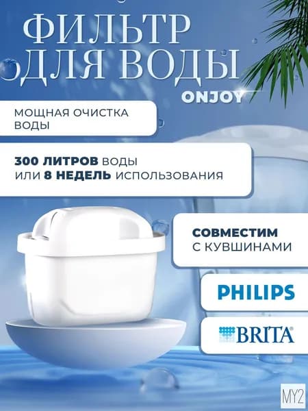 Фильтр-картридж для воды, сменный, для кувшинов Brita (Брита) Maxtra (Макстра)/Philips,