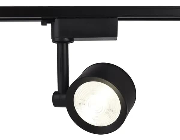 Трековый однофазный светильник LED 7W 4200K 24 , черный