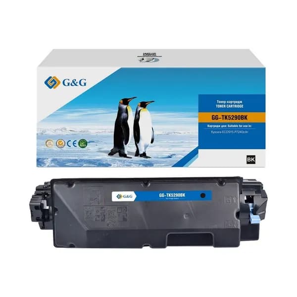 G&G TK-5290BK Картридж лазерный черный 17000 стр