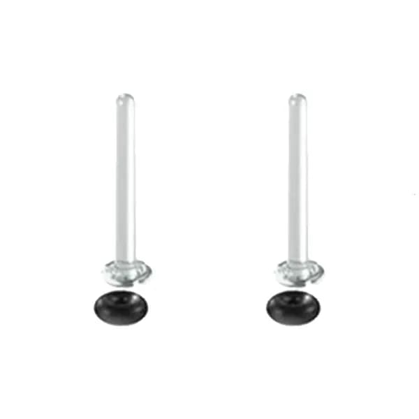 Стеклянный набор для растяжки ушей, Прозрачный цвет - 1.6mm
