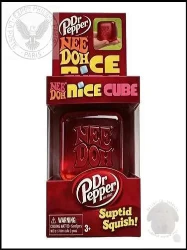 Needoh Dr Pepper Nice Cube Suptid Squish - коллекционная антистресс игрушка