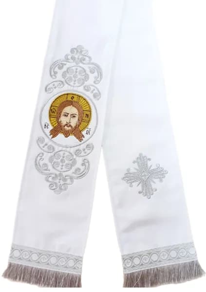 Закладка для Евангелия 12*110 см, вышивка икона