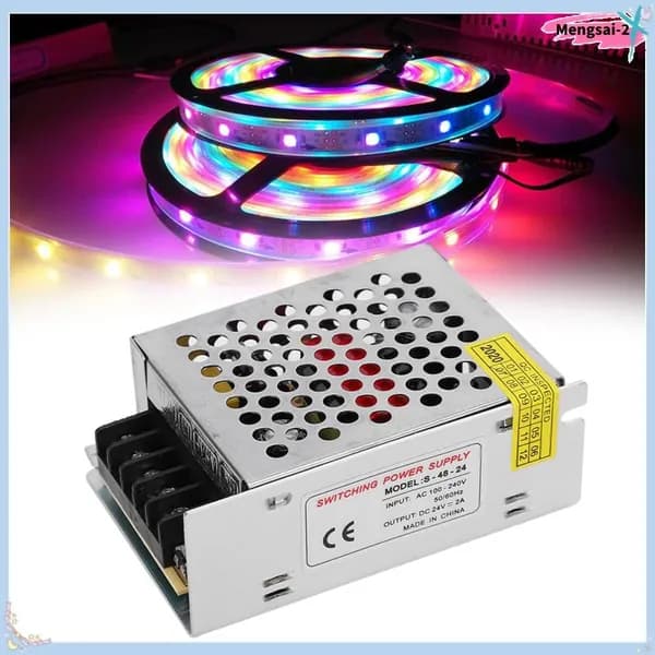 Драйвер источника питания коммутатора S-48-24 24V/2A/48W AC100-240V