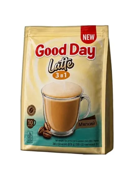 Кофе Good day Латте (3 в 1 - 10 пак)