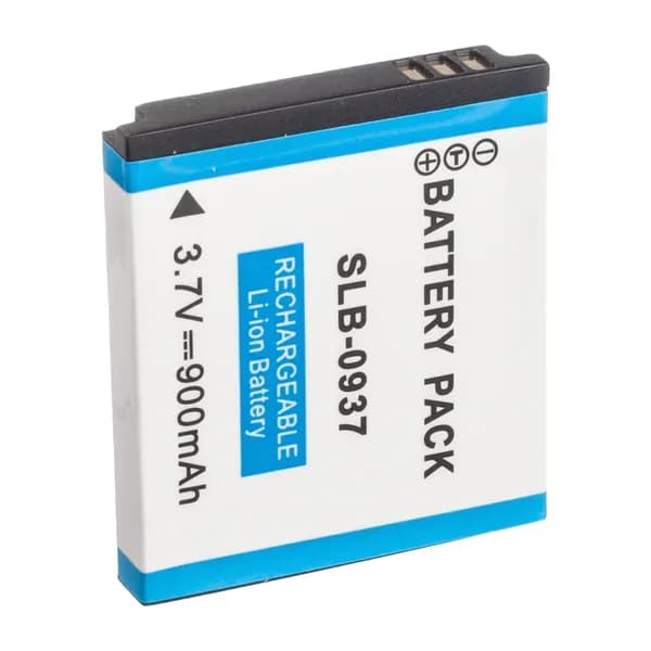 Аккумулятор SLB-0937 для фотоаппарата Samsung Digimax i8 L730 NV4 L830 , NV33 PL10 CL5 ST10 / CS-SLB0937 , SLB-0937B - батарея 900mAh