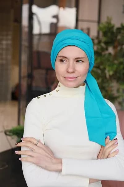 "Чалма" тюрбан после химиотерапии