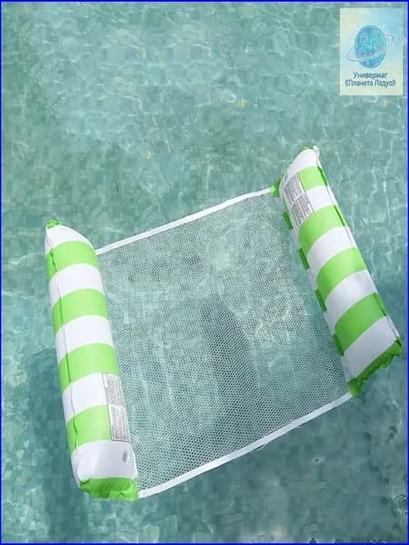 надувной водяной гамак, водяное кресло с откидывающейся спинкой