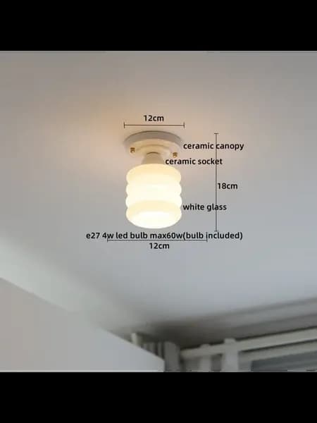 керамический светодиодный потолочный светильник Lumina