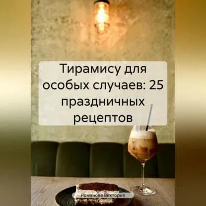 Тирамису для особых случаев: 25 праздничных рецептов | Романова Виктория Алексеевна | Электронная аудиокнига
